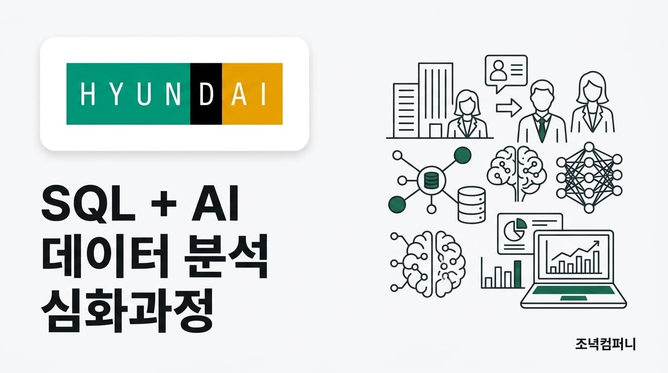 현대백화점 인재개발원 SQL + AI 심화과정