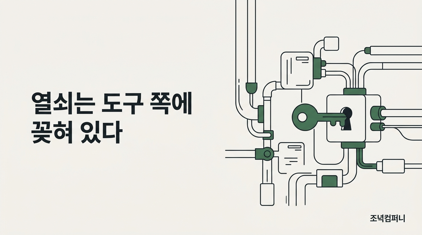 털린 건 모델이 아니라 도구에 꽂아둔 열쇠였다